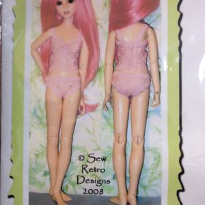 Retro Shoppe Jiffy Camisole/Bikini Pattern Kit #619/2 (MSD Size)