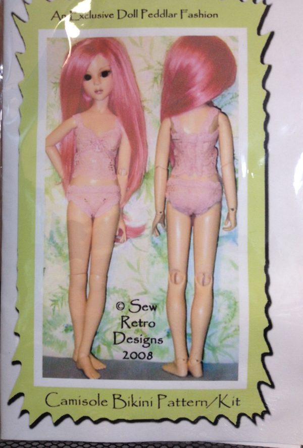 Retro Shoppe Jiffy Camisole/Bikini Pattern Kit #619/2 (MSD Size)
