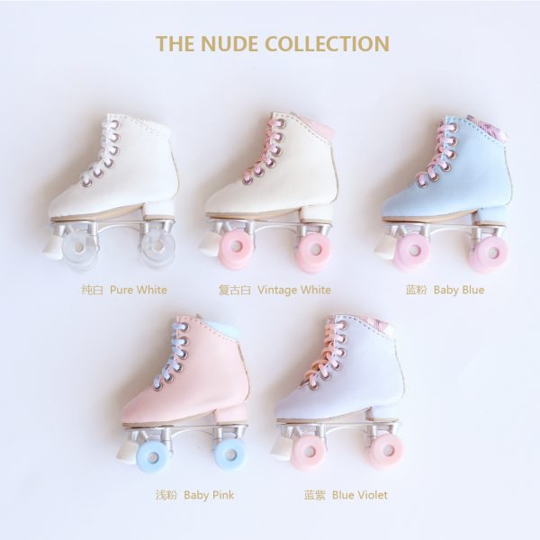 Roller Skates (Pure White) Boneka/Yo-SD/16" Fashion Dolls