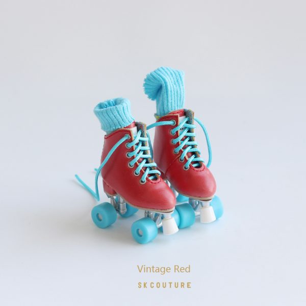 Roller Skates (Vintage Red) Boneka/Yo-SD/16" Fashion Dolls