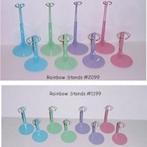 6.5″ – 11″ Doll Stand (8″ Wendy/Ginny/Etc) #2099 Blue Lilac