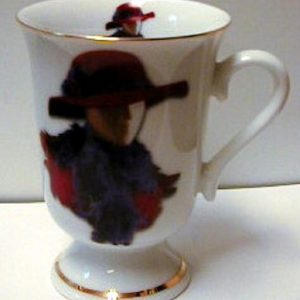 “I shall wear purple “Red Hat Society Fancy Coffee Mug