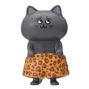 Re-Ment Big Pants Cat #4 (Leopard)