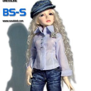 BS-S Blue Shirt and Cap 43cm (SoulKids)