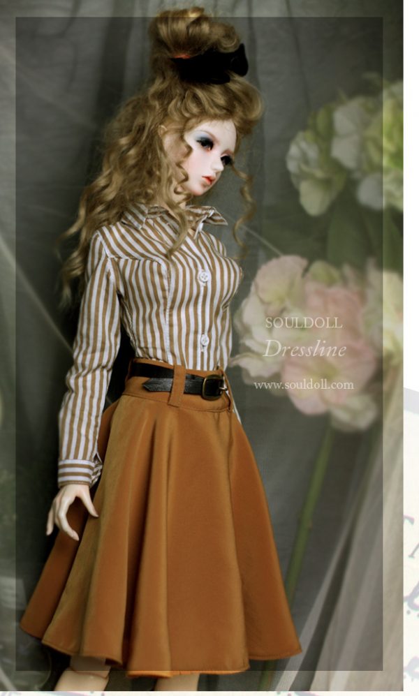 Ss-ZF Gold Skirt (Zenith Girl 63.5cm)