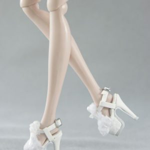 Eva Shoes (White) Fits 12″ FR/Barbie/Momoko/Etc