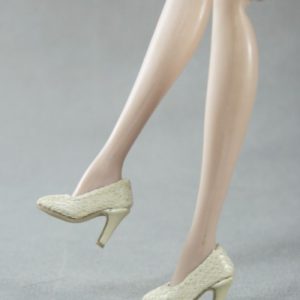 Jana Shoes (Ivory) Fits 12″ FR/Barbie/Momoko/Etc