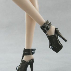 Romy Shoes (Bronze) Fits 12″ FR/Barbie/Momoko/Etc