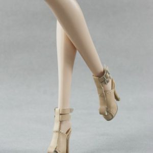 Romy Shoes (Beige) Fits 12″ FR/Barbie/Momoko/Etc