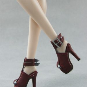 Romy Shoes (Red) Fits 12″ FR/Barbie/Momoko/Etc