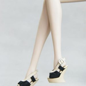 Madison Wedge Sandals (Black) Fits FR/DG/Mono/Barbie/Etc