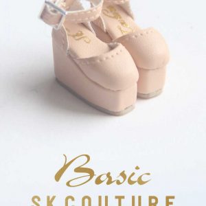 Karina Wedge Shoe (Beige) Fits Lati-Yellow/Blythe/Pullip