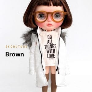 SK Long Boots (Brown) Fits Blythe/Pullip/Etc