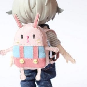 Pink Bunny Backpack (Fits Blythe/Lati/Pullip/Azone/1/6 Scale)