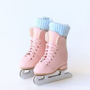 SK Ice Skates (Light Pink) Fits Lati-Yellow/Blythe/Pullip/1/8 BJ