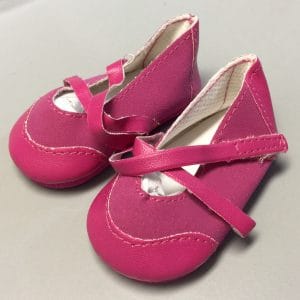 Mary Jane Sneakers (Pink) Fits 18″ American Girl