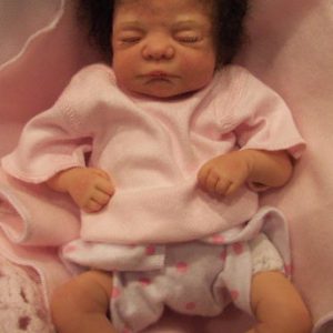 Tiny Baby Asleep by Sheila Michael