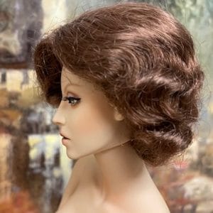 Harlow Wig (Chestnut Brown) Size 5-6 DOLL PEDDLAR EXCLUSIVE