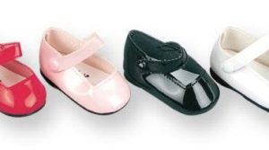 Mary Jane Shoes (Pink) 18″