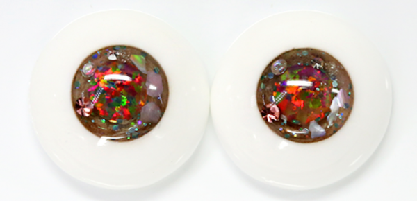 Oscar Doll Crystal Eye Synthetic Opal 10 (16mm)