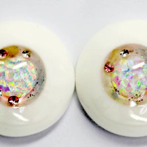 Oscar Doll Crystal Eye Synthetic Opal 2 (14mm)