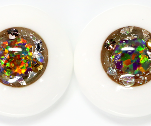 Oscar Doll Crystal Eye Synthetic Opal 9 (14mm)