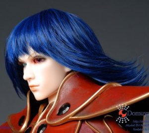 Blue and Black Blend Wig (SD Size)