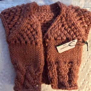 Handknit Cinnamon Sweater (Fits SD)
