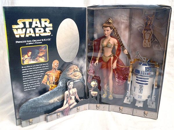 Star Wars Princess Leia Organa & R2D2 as Jabba's Prisoners 1998