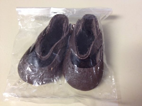 Mary Jane Leather Shoes (Dark Brown) 37N