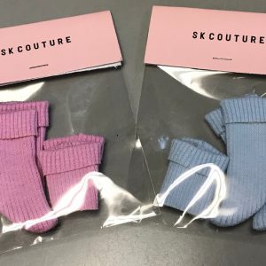 Roller Skate Sock Set (Violet) Boneka, 10″, Patsy, yosd, 1/6 bjd