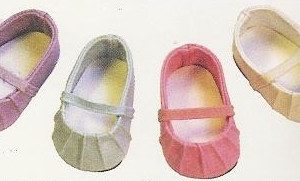 Ballet Flat Shoes (Baby Blue) 15″ (Bitty Baby/Etc)