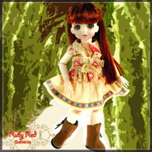 IA0008A Stylish Skirt Set (Fits Bisou Ai – 19cm) <b>Boots Not Mi