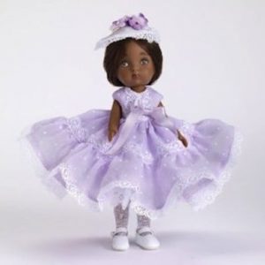 Nancy Ann Effner Sculpt  Sweet Violet Bisque 6.5″