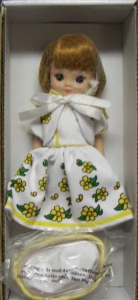 Vintage Tiny Betsy McCall – MIB Very High Color, dark rose lip