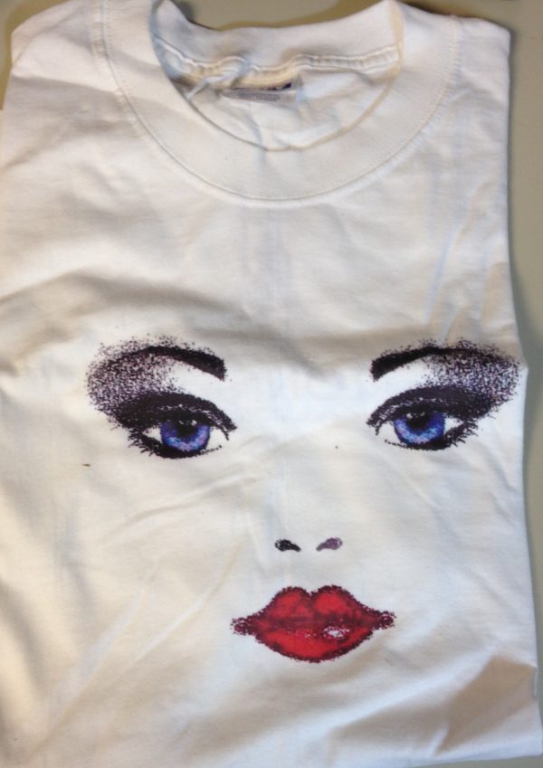 Tonner Tyler Wentworth White Face T-Shirt (Size L 42-44)