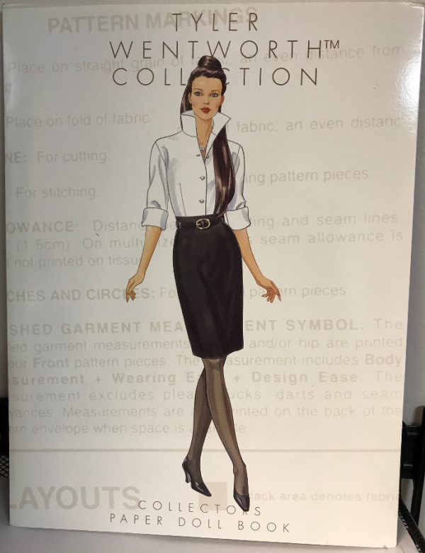 Tyler Wentworth Collectors Paper Doll Book