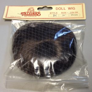 Tallina’s Doll Wig (Brown Infant) Size 10-11″