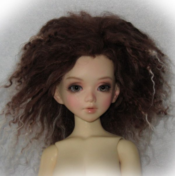 Fwigs Tibetan Lamb Mohair Wig - Cocoa Frost Size 7-8