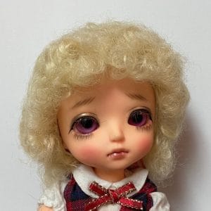 Tomboy Mohair Wig (Pale Blonde) Size 7-8