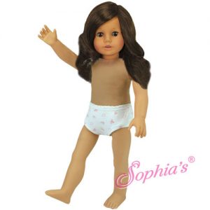 18 Inch Play Doll “Catherine” (Brown Hair/Brown Eyes) Undressed
