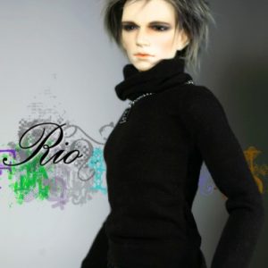Black Turtleneck Sweater (SD Size)