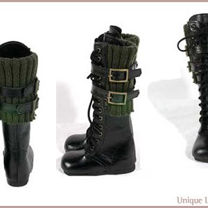 Black & Green Boots (58cm)