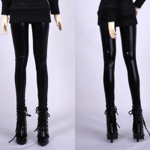 Black Shiny Leggings (SD Size)
