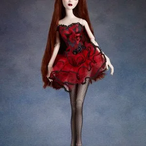 Robe Splendeur Pour Poupée 18.25" Evangeline Ghastly - Motif De Couture, Neuf, Marque Designs ByJude