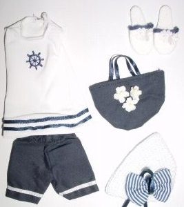 Kish – 10″ Cassie Outfit (Beach Girls)