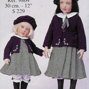 Kish – 12″ Kitten Navy Outfit