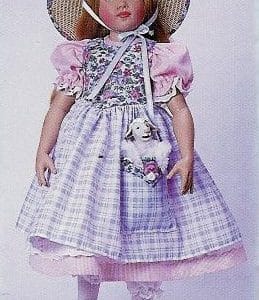 Vintage Kish – 16″ Mary Has A Little Lamb Outfit