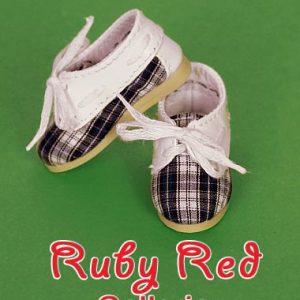 WH0048B Blue Plaid Shoes (Also Fits Yo-SD)