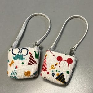 Ylang Garden Fabric Tote Bag White Strap (04 Random Pattern) 1/8